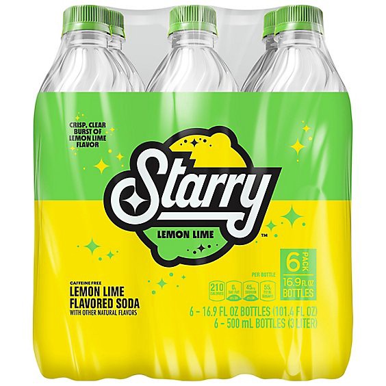 slide 1 of 1, Starry Lemon Lime - 6-16.9 Fl. Oz., 6 ct; 16.9 fl oz