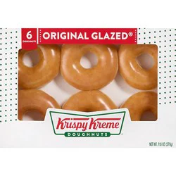 Krsipy Kreme Original Glazed Donut 6 Count - 1 Lb