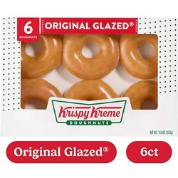 Krsipy Kreme Original Glazed Donut 6 Count - 1 Lb