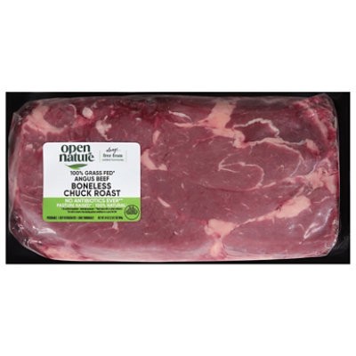 slide 1 of 1, Open Nature Boneless Beef Chuck Roast - 34 Oz, 34 oz