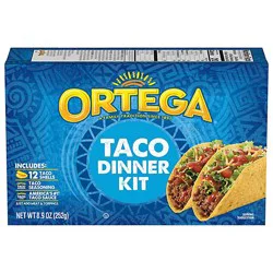 Yellow Corn Taco Dinner Kit 12 Count - 8.9 Oz