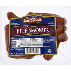 Land O Frost Little Beef Smokies Smoked Sausages - 10 Oz