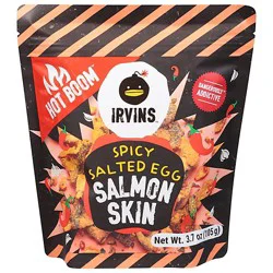 Irvins Salted Egg Fish Skin Hot - 3.7 Oz