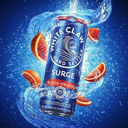 White Claw Surge Blood Orange Hard Seltzer In Cans - 19.2 Fl. Oz.