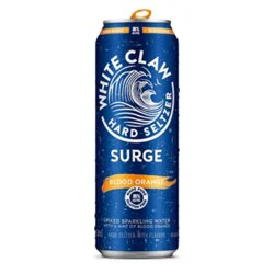 White Claw Surge Blood Orange Hard Seltzer In Cans - 19.2 Fl. Oz.