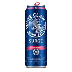 White Claw Surge Cranberry Sparkling Water In Cans - 19.2 Fl. Oz.
