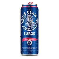 White Claw Surge Cranberry Sparkling Water In Cans - 19.2 Fl. Oz.