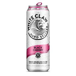 White Claw Black Cherry Sparkling Water In Cans - 19.2 Fl. Oz.