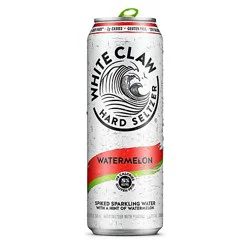 White Claw Watermelon Hard Seltzer In Cans - 19.2 Fl. Oz.