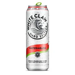 White Claw Watermelon Hard Seltzer In Cans - 19.2 Fl. Oz.