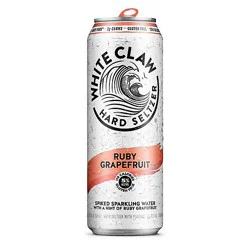 White Claw Ruby Grapefruit Sparkling Water In Cans - 19.2 Fl. Oz.