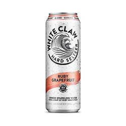 White Claw Ruby Grapefruit Sparkling Water In Cans - 19.2 Fl. Oz.