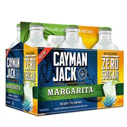 Cayman Jack Zero Sugar Margarita In Bottles - 6-11.2 Fl. Oz.