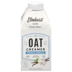Elmhurst French Vanilla Oat Creamer - 16 Fl. Oz.