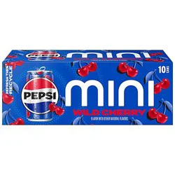 Pepsi Wild Cherry Soda - 10-7.5 Fl. Oz.