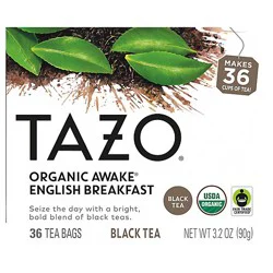 Tazo Organic Awake Tea Bag - 36 Count