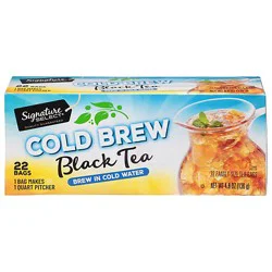 Signature Select Cold Brew Black Tea Bags - 22 Count