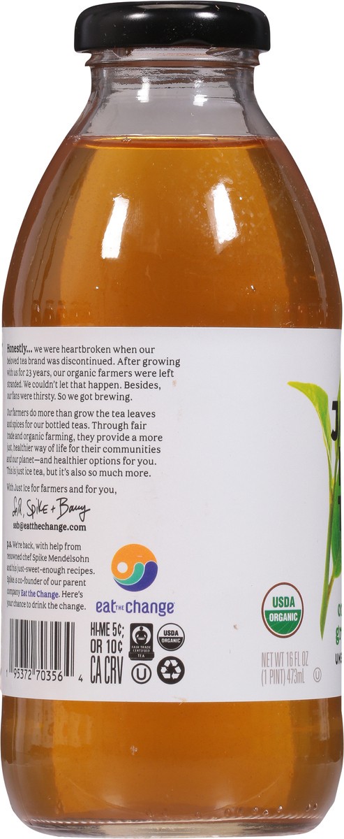 slide 12 of 13, Eat The Change Just Ice Tea Original Green Organic - 16 Fl. Oz., 16 fl oz