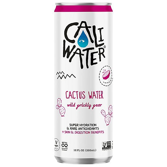 slide 1 of 12, Caliwater Cactus Water Prickly Pear - 12 Fl. Oz., 12 fl oz