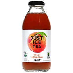 Eat The Change Just Ice Tea Peach Oolong Organic - 16 Fl. Oz.