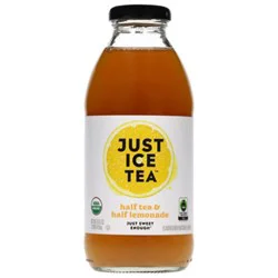 Eat The Change Just Ice Tea Half Tea Half Lemonade Organic - 16 Fl. Oz.