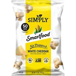 Smartfood Simply White Cheddar - 5.25 Oz