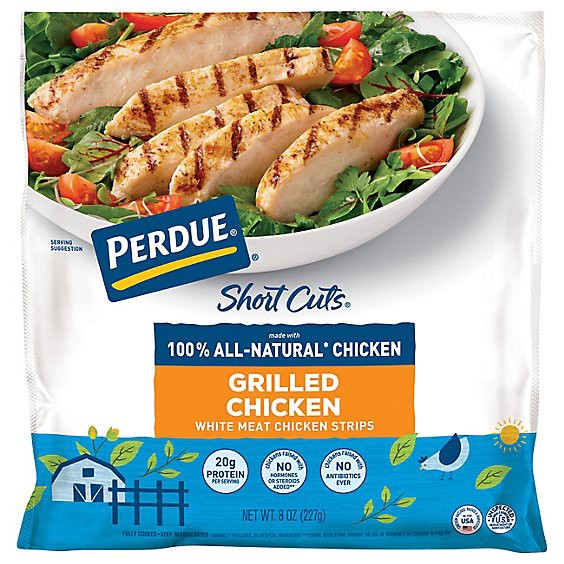slide 1 of 6, Perdue Short Cuts Grilled Carved Chicken Breast - 8 Oz, 8 oz