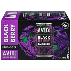 Avid Cider Blackberry 6 Count - 12 Fl. Oz.
