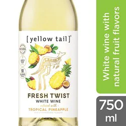 Yellow Tail Fresh Twist Tropical Pineapple - 750 Ml