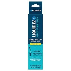 Liquid I.v. Hydration Multiplier Lemon Lime Electrolyte Powder Drink Mix - 3 Count