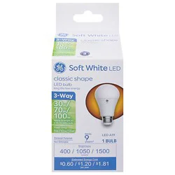 Ge Led 30/100 3way White Cec - 1 Ct