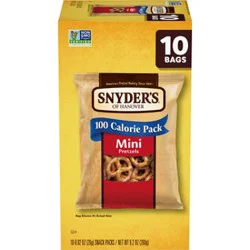 Snyder's Of Hanover Mini Pretzels - 10 Ct - 0.92 Oz