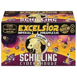 Schilling Ex Imperial Pineapple Cider In Cans - 6-12 Fl. Oz.