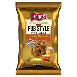 Herr's Pub Style Honey Mustard Pretzels - 11 Oz