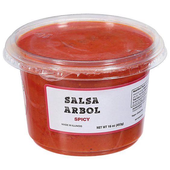 slide 1 of 1, Jaffa Arbol Spicy Salsa - 16 Oz, 16 oz