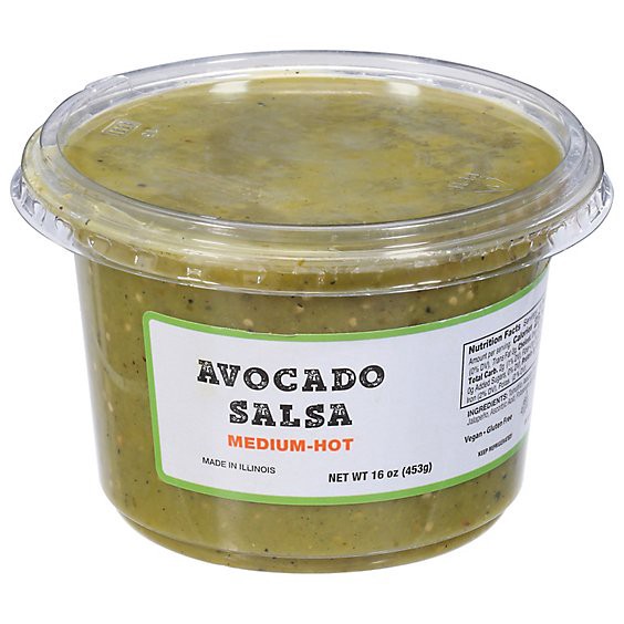 slide 1 of 1, Jaffa Avocado Medium Hot Salsa -16 Oz, 16 oz