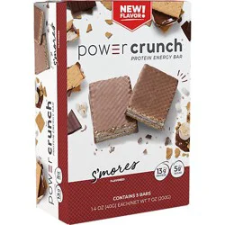 Power Crunch Smores Whey Protein Bars 5 Ct 1.4 Oz - 5-1.4 Oz