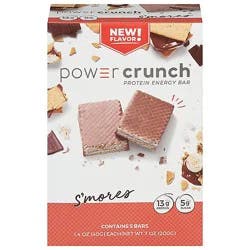 Power Crunch Smores Whey Protein Bars 5 Ct 1.4 Oz - 5-1.4 Oz