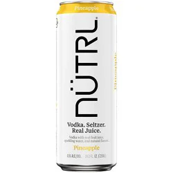 Nutrl Vodka Seltzer Pineapple - 700 Ml