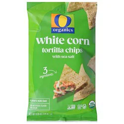 O Organics White Corn Tortilla Chips - 8.25 Oz