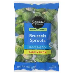 Signature Select/farms Brussels Sprouts Family Pack - 20 Oz
