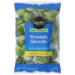 Signature Select/farms Brussels Sprouts Family Pack - 20 Oz