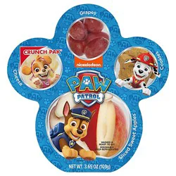 Paw Patrol Sliced Apples Cheese Grapes And Cookies - 3.65 Oz