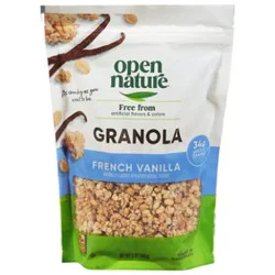 Open Nature French Vanilla Granola - 12 Oz