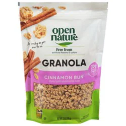 Open Nature Cinnamon Bun Granola - 12 Oz