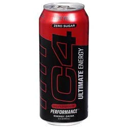 C4 Ultimate Performance Fruit Punch Energy Drink - 16 Fl. Oz.