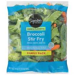 Signature Select/farms Broccoli Stir Fry Family Pack - 24 Oz