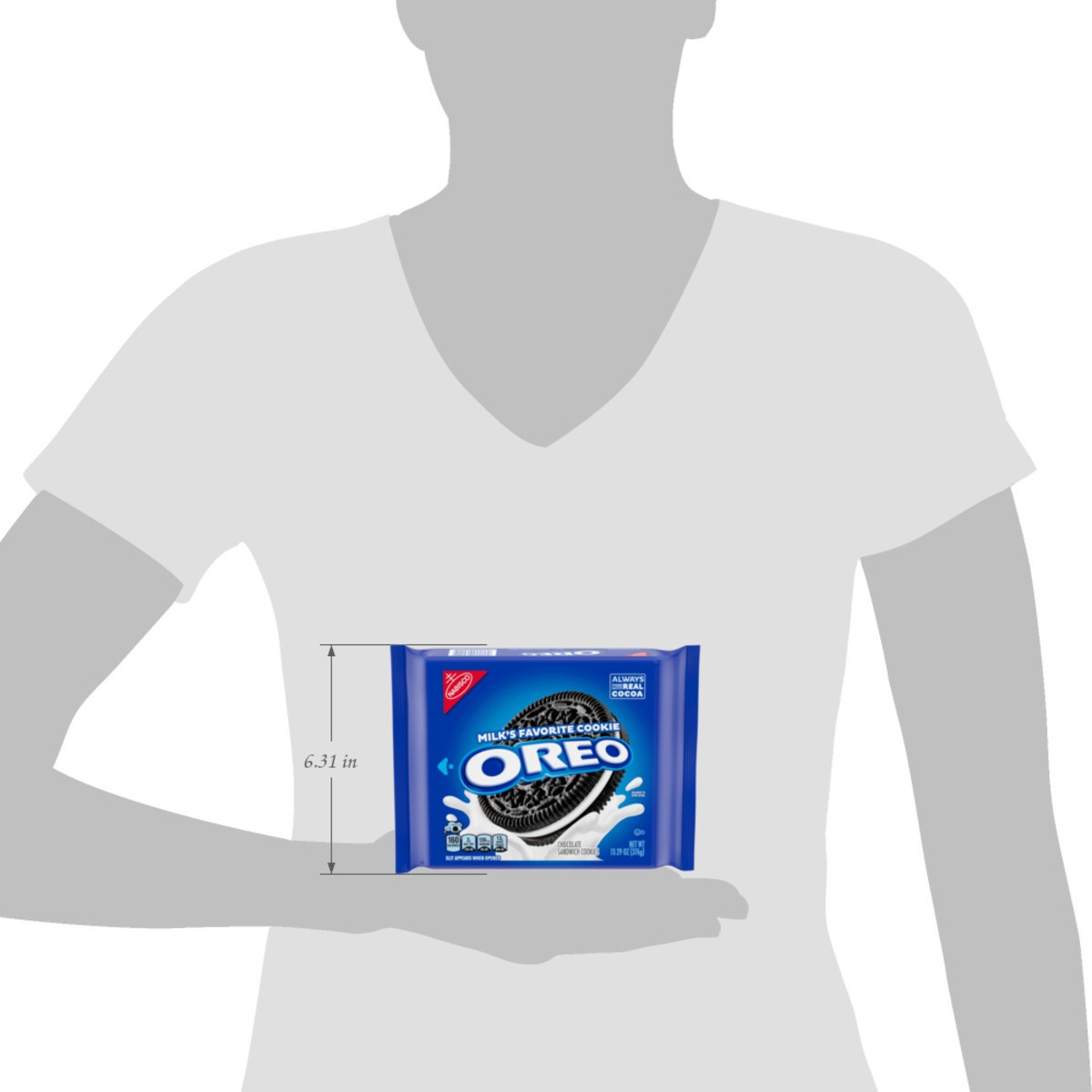 slide 10 of 15, Oreo Chocolate Sandwich Cookies - 13.29 Oz, 13.29 oz