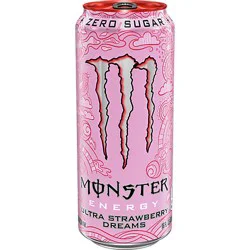 Monster Energy Ultra Strawberry Dreams - 16 Fz