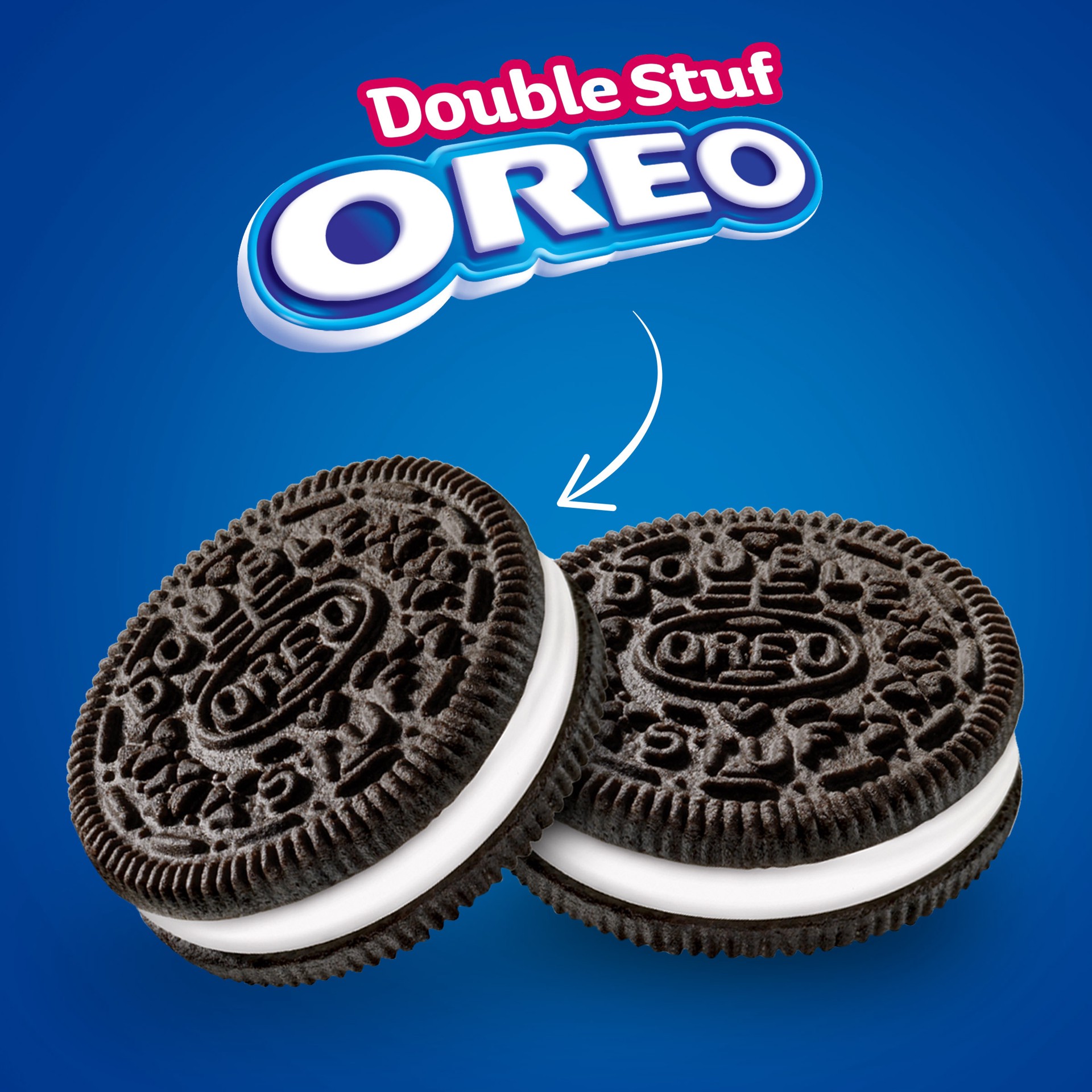 slide 3 of 3, Oreo Double Stuf Chocolate Sandwich Cookies - 14.03 Oz, 14.03 oz